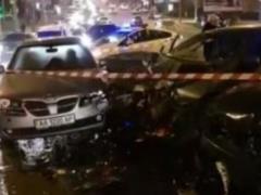 Five machines collided in Kiev, a pregnant woman was injured
