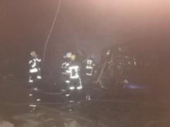 В Одессе возник пожар на СТО