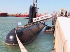 Near the Antarctic disappeared Argentine submarine