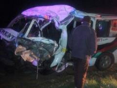 In Kenya in the accident hit a passenger bus