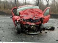 In Donetsk, two foreign cars collided