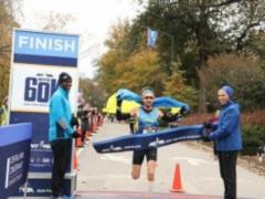 The Ukrainian won the ultramarathon in the US