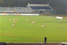 In Serbia, players staged a  sit-down protest  against the judge