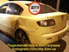Police near Kiev detained the driver