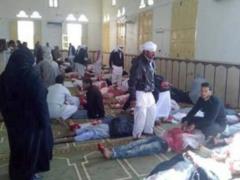 A monstrous terrorist attack in Egypt - hundreds of deaths