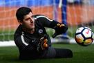 Conte urged the management of Chelsea to extend the contract with Courtois