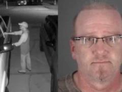 In Florida, a man chose to break into a car with police inside