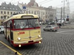 У Чернівцях запустили троллейбусрарітет