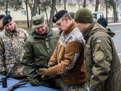 В одно из подразделений Нацгвардии Украины нагрянул командующий Нацгвардией Латвии