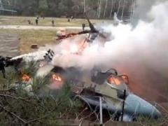 В Мексике разбился военный вертолет, пилот погиб