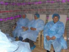 The salt room will help to maintain health