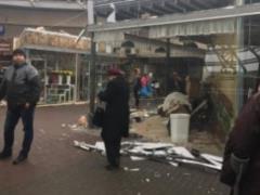 МАФы снесли на Севастопольской площади