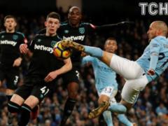  Manchester City  beat  West Ham  and set the Premier League record