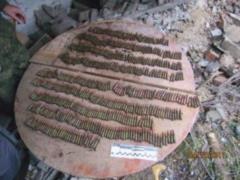 На Луганщине обнаружен тайник с боеприпасами