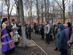 In Kharkov near the military hospital they want to build a chapel