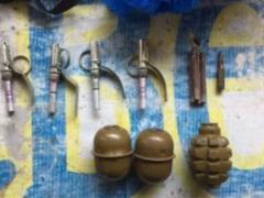 The inhabitant of the Dnieper discovered an arsenal of ammunition