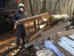 Four dumps of fluorescent lamps are liquidated in the capital