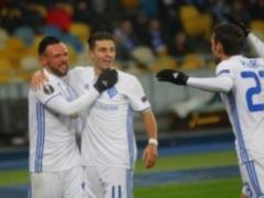 Киевское  Динамо  занимает третье место по результативности игр в ЛЕ