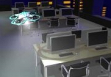 Drones will drive home the Japanese who stayed at work