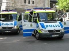 In Sweden, the synagogue burned