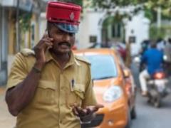 In India, police officers opened fire on each other