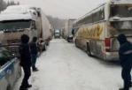 Траса М5 в гірничозаводської зоні Челябінської області більше доби перекрита