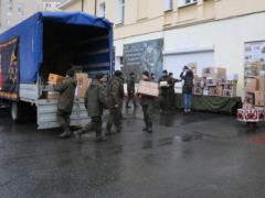 Families guardsmen have collected gifts for children in ATO
