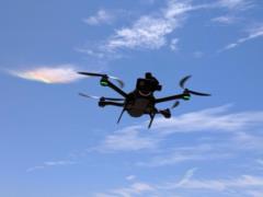 Students of the Dnieper invented a drone capable of  capturing  enemy drones