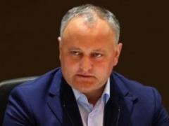 Dodon spoke against the article on European integration in the constitution of Moldova