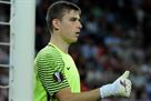 Arsenal and Tottenham watch Lunin