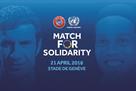 UEFA and the UN organize a charity match with Ronaldinho and Figo