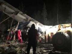 In Canada, a plane crashed with 25 people on board