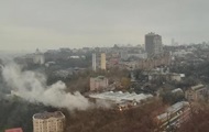 В центре Киева горят склады