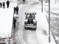 В Киеве транспорт начал ходить не по расписанию