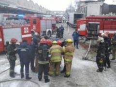 У Львові горіли склади з замороженою рибою