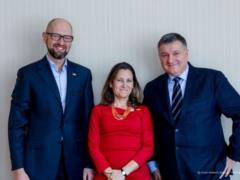 Глава МИД Канады прибыла в Украину для развития сотрудничества по подготовке полицейских и гвардейцев в Украине