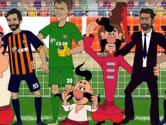  Shakhtar  congratulated fans of the New Year cartoon about the Cossacks at the Donbass Arena  