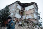 В Юрьевце Ивановской области обрушилась часть подъезда пятиэтажного дома, пострадавших нет