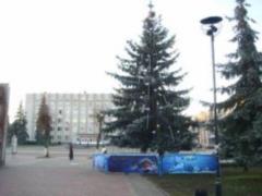 У Ковелі з головної ялинки викрали ілюмінацію