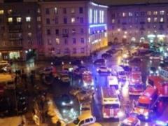 В Петербурге прогремел взрыв, десять человек пострадали