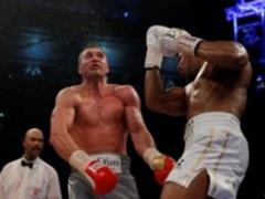 Uppercott Joshua in the fight with Klitschko hit the HBO version of the year