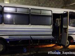 На Харьковщине поймали 9-классников, которые обстреляли рейсовый автобус