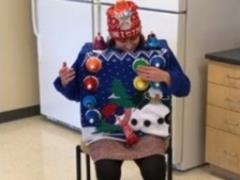 Exclusive performance of the famous Christmas song was a hit
