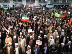 Ten people were killed in protests in Iran