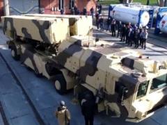 The video was shown on the web with the new Ukrainian missile system Grom-2