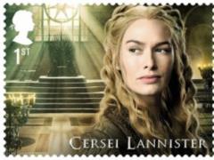 In Britain, issued stamps in honor of the  Game of Thrones 