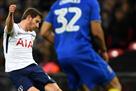 Tottenham defeated Wimbledon in the FA Cup