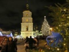 На Софийской площади прошел ярмарок украинских колядок