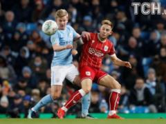  Manchester City  with Zinchenko in the line pulled out a strong-willed victory against  Bristol City 