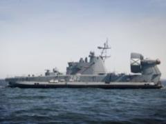 У берегов Греции сухогруз столкнулся с российским десантным кораблем